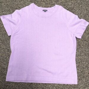Ann Taylor Lilac Knit Top